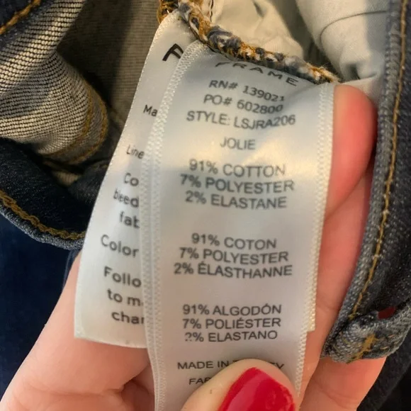 FRAME SKINNY DE JEANNE JEANS - Picture 6 of 7